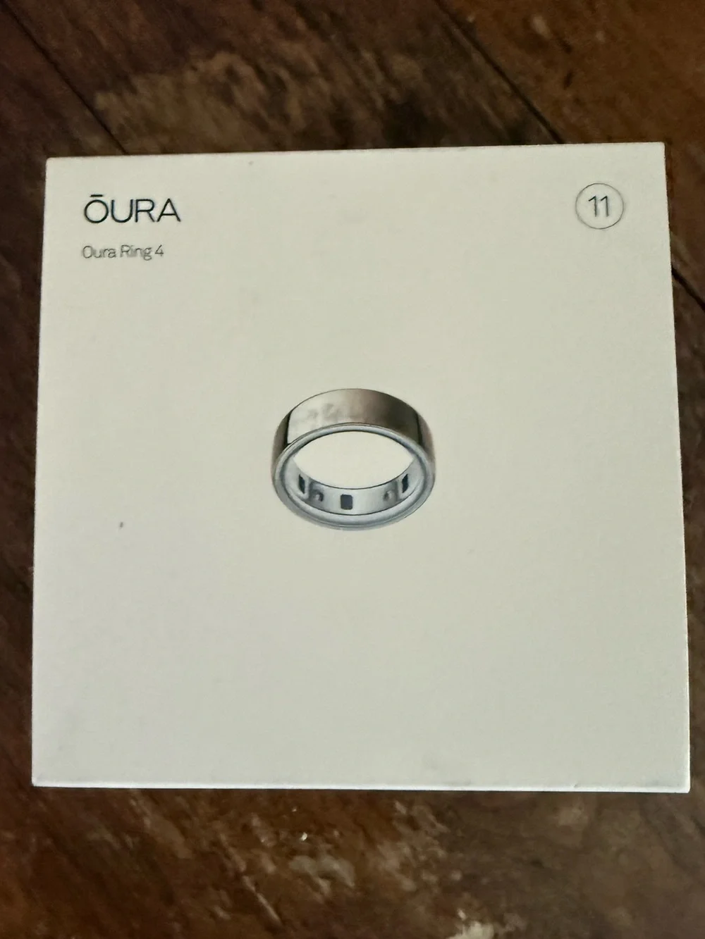 OURA Ring 4 Smart Ring - Rose Gold - Size 11